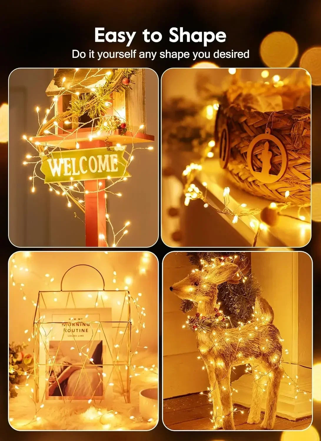 USB Fairy Lights 3M/6M with Remote | Firecracker LED String Lights