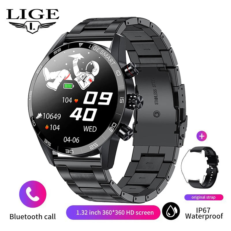 LIGE AMOLED Smartwatch