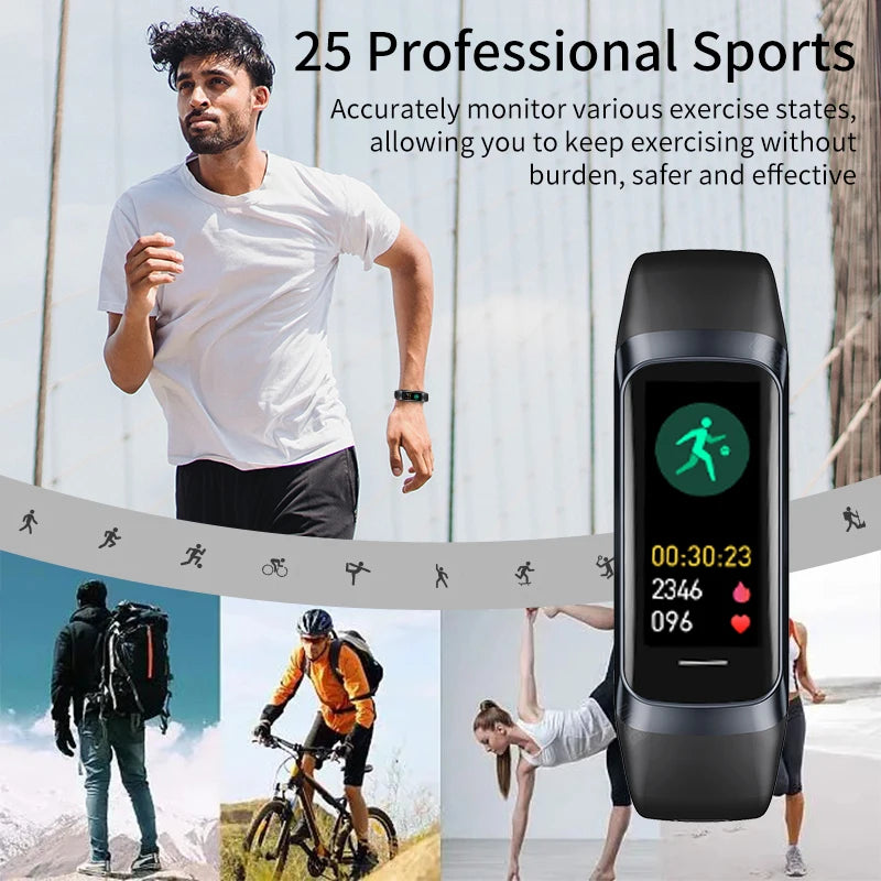 LIGE AMOLED Smartwatch – Women’s Fitness & Health Tracker