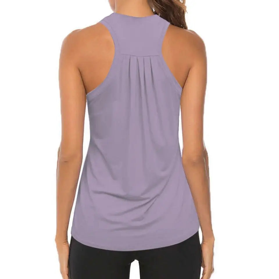 Women’s Sleeveless Racerback Yoga Tank