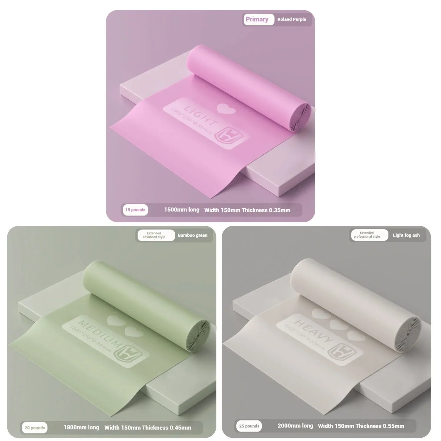 WOSWEIR Yoga Stretch Strap – Resistance Band for Beginners & Dance