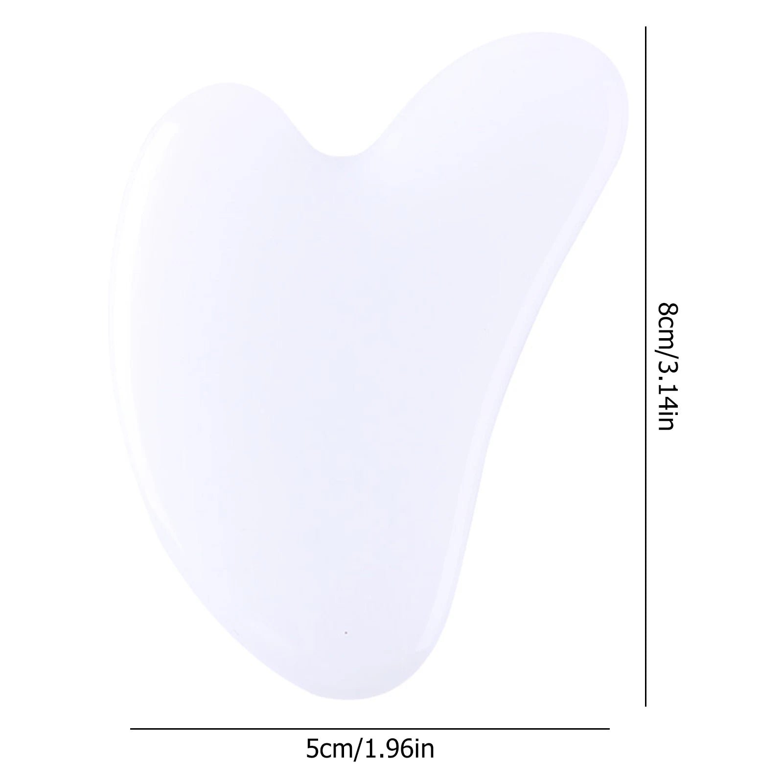 Gua Sha Resin Scraper – Facial & Body Slimming Massage Tool