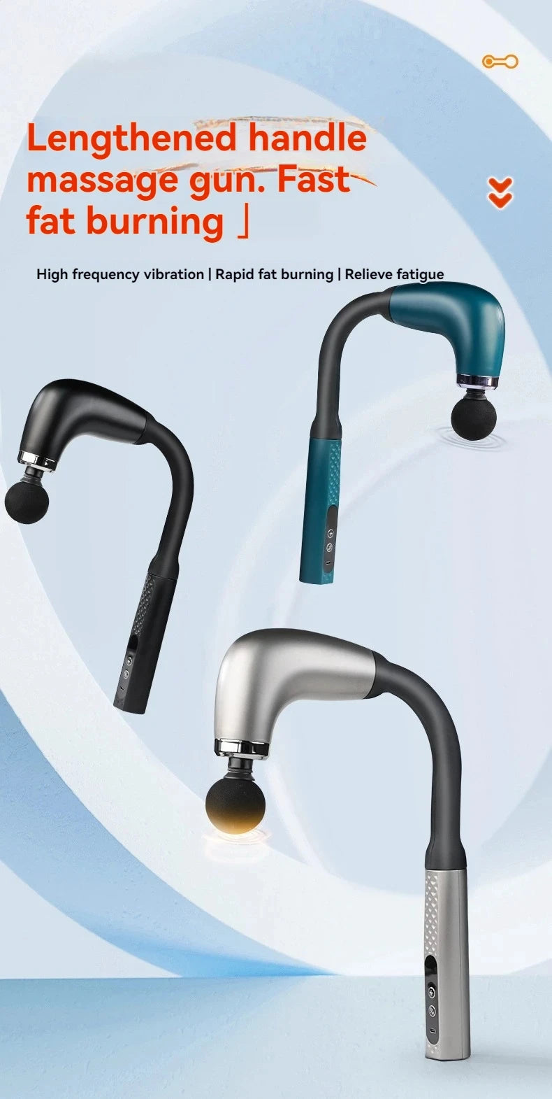 Rechargeable Handheld Smart Electric Massage Gun