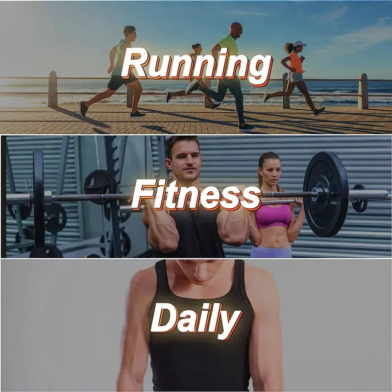 Men’s Sauna Sweat Vest – Waist Slimming Shapewear