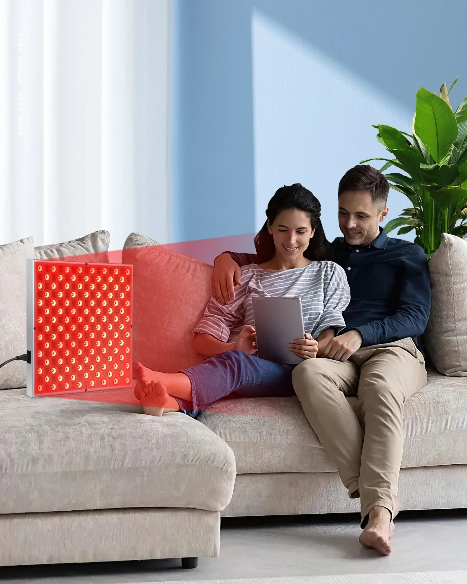 45W LED Red Light Therapy Panel – 225 LEDs