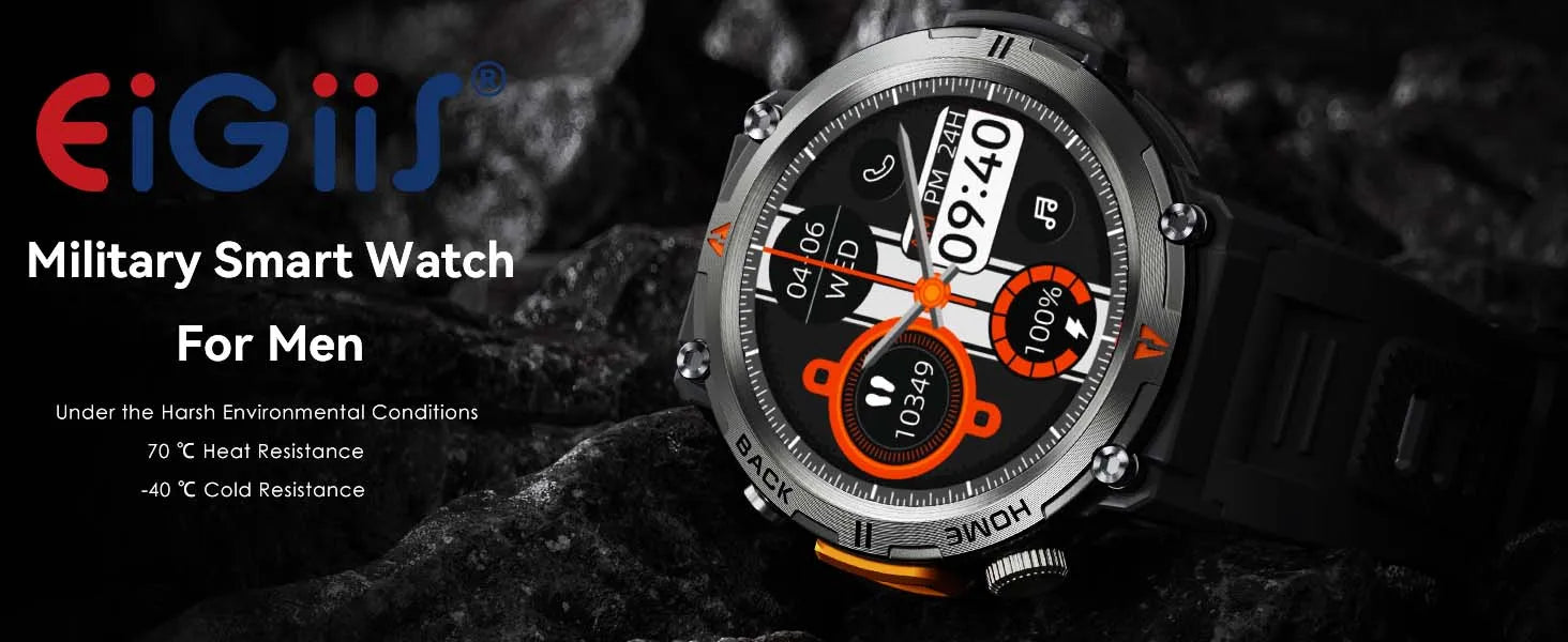 EIGIIS KE3 Smartwatch for Men