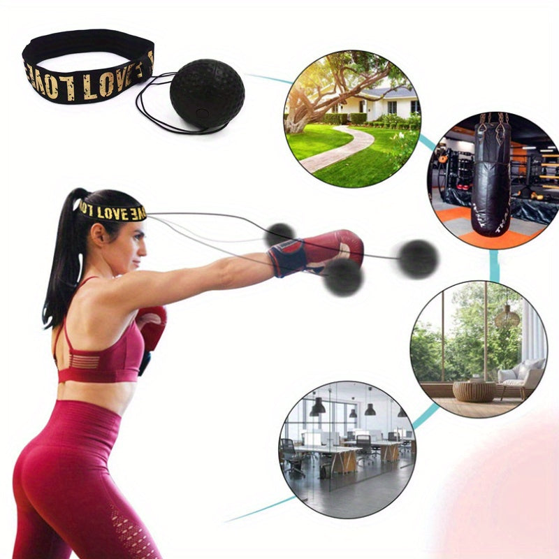 Boxing Speed Ball Headband – Training Reflex Ball